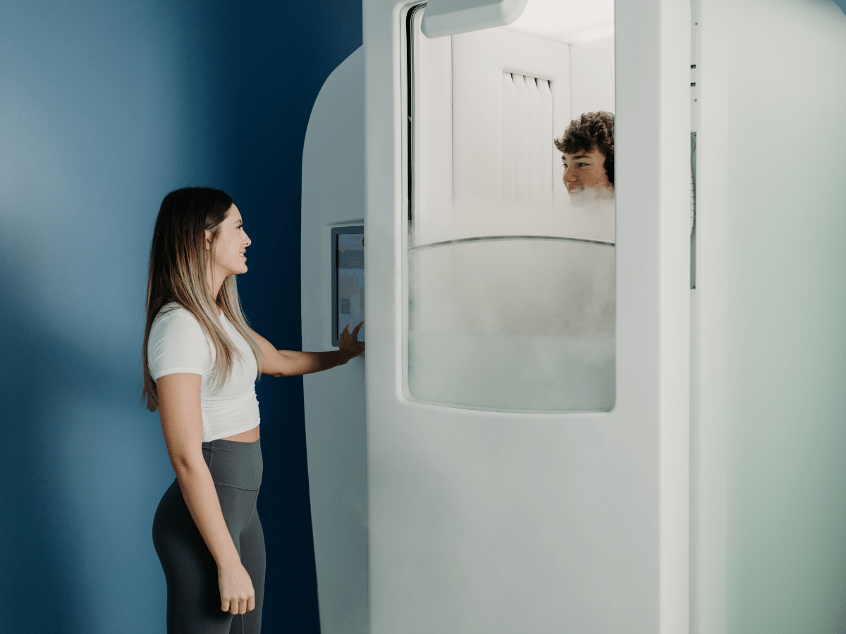 Whole Body Cryotherapy Man and Woman