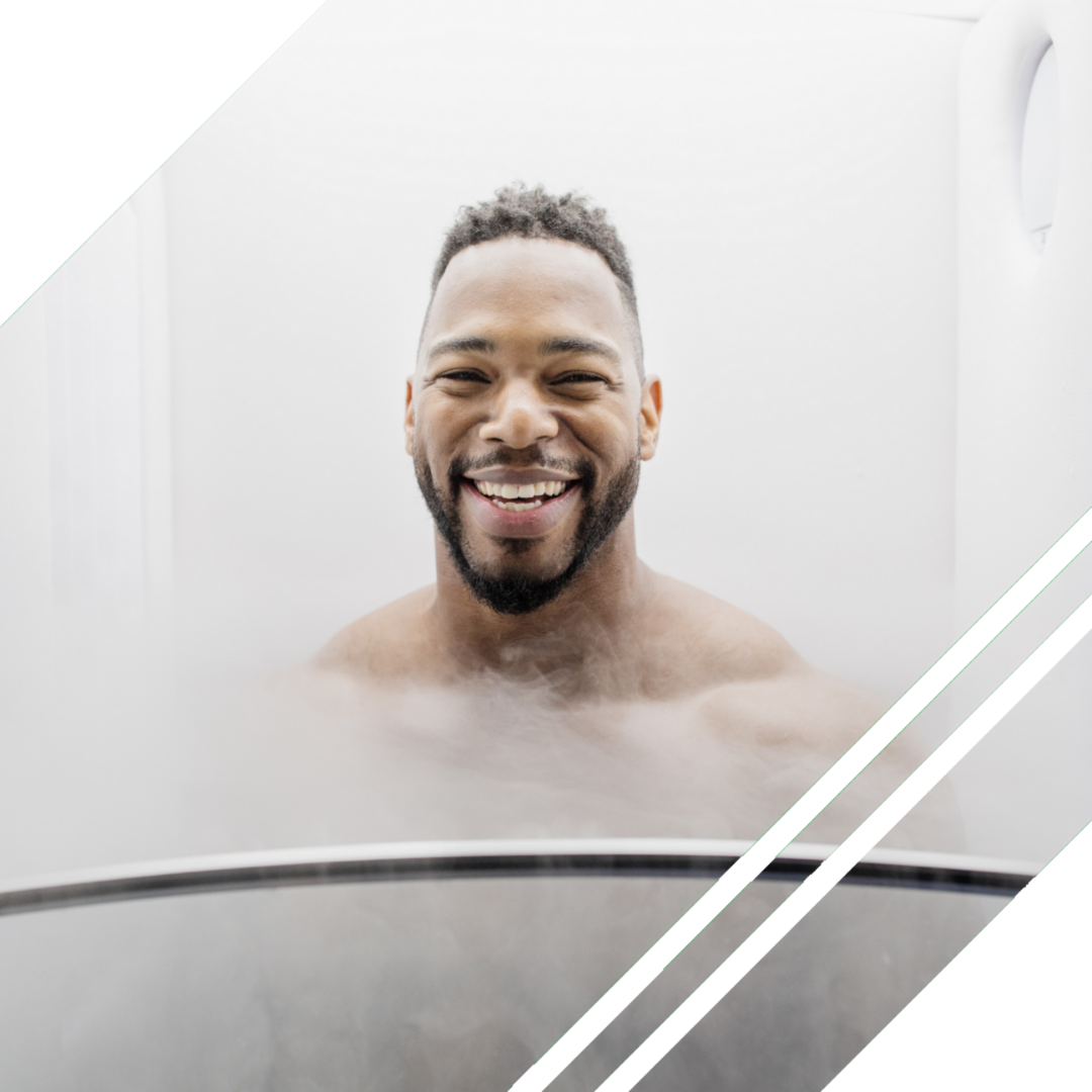 Cryotherapy Treatment Man