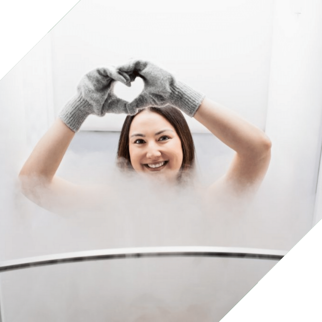 Cryotherapy Treatment Woman