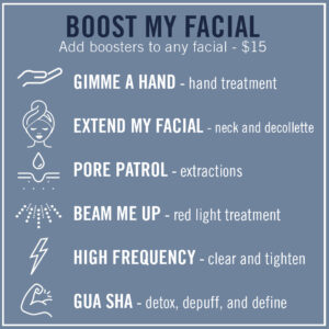 Facial Boosters Graphic